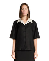 Camicia A Contrasto Nera - ROHE DONNA | PLP | Antonia