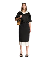 Black Contrast Shirt - ROHE WOMEN | PLP | Antonia