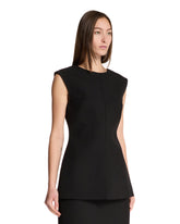 Black Top with Back Neckline | PDP | Antonia