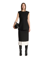 Black Top with Back Neckline - ROHE | PLP | Antonia