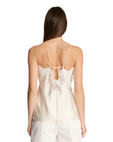 White Lace Tank Top | PDP | Antonia