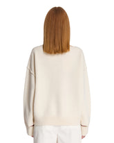 White Deconstructed Sweater | PDP | Antonia