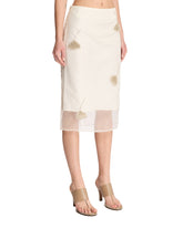 White Tulip Embroidered Skirt | PDP | Antonia