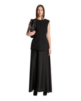 Black Dress with Back Neckline - ROHE WOMEN | PLP | Antonia