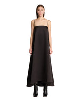 Black Voluminous Dress - ROHE WOMEN | PLP | Antonia