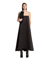 Black Voluminous Dress - ROHE WOMEN | PLP | Antonia