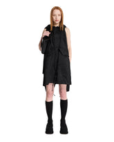 Black Hooded Vest | PDP | Antonia