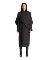 Black Striped Cape Trench - SETCHU | PLP | Antonia