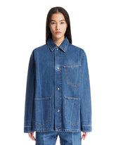 Indigo Denim Work Jacket - new arrivals women's clothing | PLP | Antonia