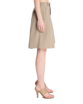 Beige Hakama Shorts | PDP | Antonia