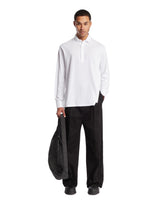 White Long-Sleeve Cotton Polo - New arrivals men's clothing | PLP | Antonia