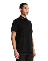 Black Short Sleeve Polo 2SC18 | PDP | Antonia