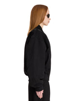 Black Blade Bomber Jacket | PDP | Antonia