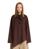 Brown Bute Blouse | PDP | Antonia