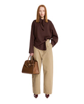 Brown Bute Blouse | PDP | Antonia