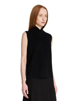 Black Ceres Knit Vest | PDP | Antonia