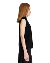 Black Ceres Knit Vest | PDP | Antonia