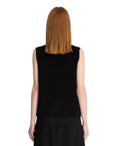 Black Ceres Knit Vest | PDP | Antonia