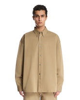 Beige Button-Down Shirt - Men's shirts | PLP | Antonia