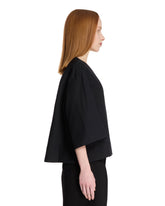 Black Tuttle Zip Blouse | PDP | Antonia