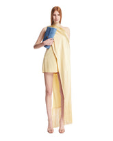 Yellow Mini Dress with Fringes | PDP | Antonia