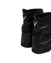 Black Mini Robin Combat Boots | PDP | Antonia