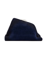 Blue Day Off Suede Shoulder Bag | PDP | Antonia