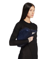 Blue Day Off Suede Shoulder Bag | PDP | Antonia