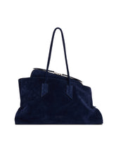 Blue Suede La Passeggiata Bag | THE ATTICO | All | Antonia