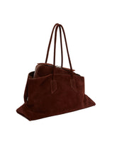 Brown Suede La Passeggiata Bag | PDP | Antonia