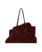 Brown Suede La Passeggiata Bag | PDP | Antonia