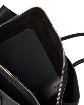 Black Leather La Passeggiata Bag | PDP | Antonia