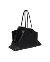 Black Leather La Passeggiata Bag | PDP | Antonia