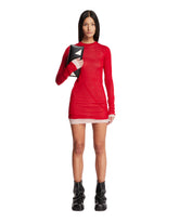 Red and Pink Mini Dress - Women's clothing | PLP | Antonia