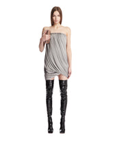 Gray Draped Mini Dress - Women's dresses | PLP | Antonia