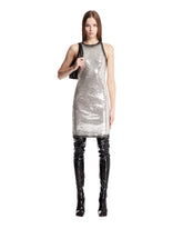 Silver Sequin Mini Dress - Women's clothing | PLP | Antonia