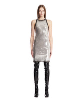 Silver Sequin Mini Dress - Women's clothing | PLP | Antonia