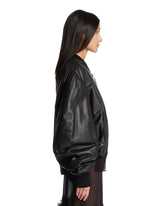 Black Leather Anja Bomber | PDP | Antonia