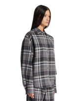 Gray Eliza Checkered Shirt | PDP | Antonia