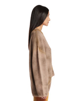 Beige Cashmere and Wool Sweater | PDP | Antonia