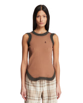 Faded Brown Reese Top | PDP | Antonia