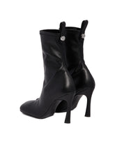 Black Heeled Ankle Boots | PDP | Antonia