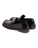 Black Patent Leather Loafers | PDP | Antonia