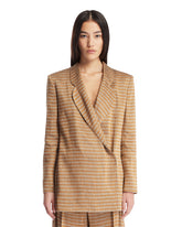 Brown Jeremiah Linen Jacket - New arrivals women | PLP | Antonia