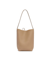 Beige Medium N/S Park Tote | PDP | Antonia