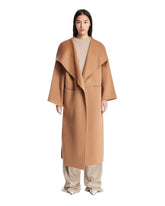 Light Brown Oversized Coat - TOTEME | PLP | Antonia