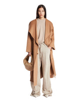 Light Brown Oversized Coat - TOTEME | PLP | Antonia