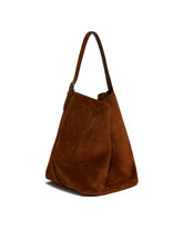 Brown Suede Bag - Women's tote bags | PLP | Antonia