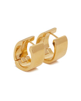 18kt Gold-Plated Brass Hoop Earrings | PDP | Antonia