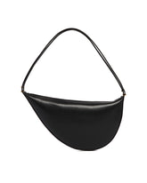 Scooped Sling Black Bag | PDP | Antonia